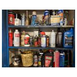 Contents of lubricants, oils and solvents