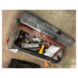 Tool carrier and contents, partial socket set
