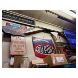 Beer Signs and Racing Signs and Street signs