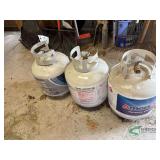 (3) Propane Tanks