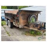 2016 Griffin 10 ft Dump Trailer