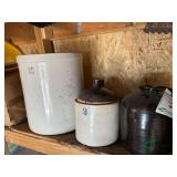 Vintage crocks and jugs