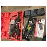 Milwaukee Sawzall, multitool and Rotosaw