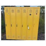 Steel lockers