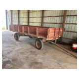 Vintage wagon with side racks