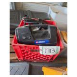 (3) Sanders & portable air pump, bldg:locked