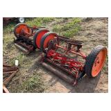 Jacobson gang reel mower 2 blade, row:8