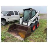 2014 Bobcat S570 Skid Steer, K & M, row:1