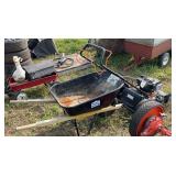 Craftsman push mower & wheel barrow, row:8