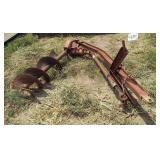 Greenline 3 pt 12" post hole digger, row:6