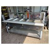 5 Place Electric Serving Table, bldg:green