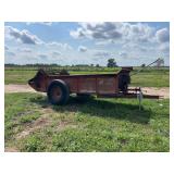 Manure spreader, row:9