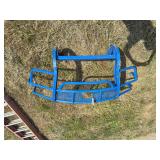 Blue brush guard, row:4