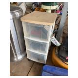 Cabinet filled with hand tools, bldg:green