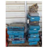 Tool boxes & GMC hub cap, bldg:green