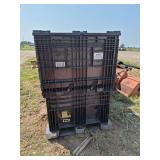 V-dump seed boxes, row:4