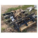 Tree stands and climbing sticks, row:5
