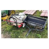 Lawn sprayer & aerator/fertilizer spreader, row:5
