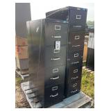 (2) File cabinets, row:6
