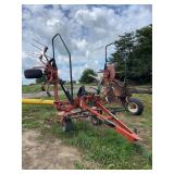 4 basket hay tedder, row:2