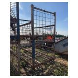(2) Wire racks, row:7