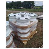 (16) 22.5 hub pilot rims, row:6