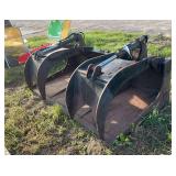 Heavy Duty Skid Steer grapple bucket, row:7