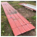 Appr. 15 pieces of barn steel 12