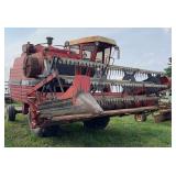 White 8700 Combine with 15
