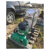 Billy Goat leaf vacuum, row:7