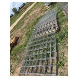 (8) cattle panels, row:8