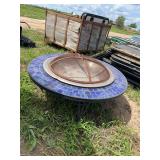 Tile top fire pit, row:8