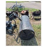 24" x 48" lawn roller filled with sand, row:4