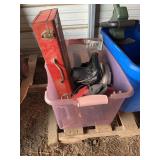 Misc. tool lot, bldg:locked