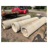 (3) drain culverts, row:5
