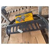 Rough country bull guard & road shock off road light kit, bldg:green