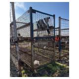 (2) Wire racks, row:7