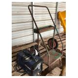 Mig welder & cart, bldg:green