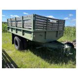 Military Trailer 3/4 ton, off road use only