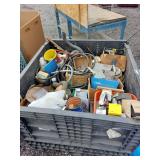Tote of Misc. Shop Tools