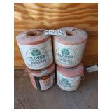 (4) Plastic 20000 Baler Twine