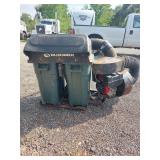 Lawn Vacuum for Xmark Laser Z with bracket