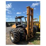 Case 586G 4x4 Fork Truck, Mast Cylinder Leaks