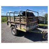 Military 3/4 ton Trailer and generator - for off road use only