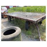 Flatbed  Wagon 15 ft x 7 ft, Montgomery Wards Gear