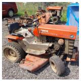 (2) Massey Ferguson Lawn Tractors w/ Rototiller & Snow Blower