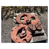 (4) International Wheel Weights
