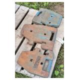 (3) Ford Suitcase Weights, row:7