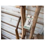 (5) Antique scythes bldg:green
