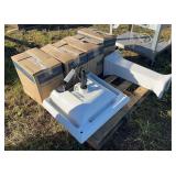 Pallet of sinks, row:9
